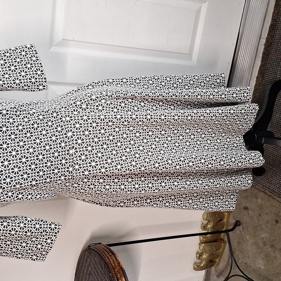 Boden floral jacquard dress Women 6 regular - Picture 5 of 8